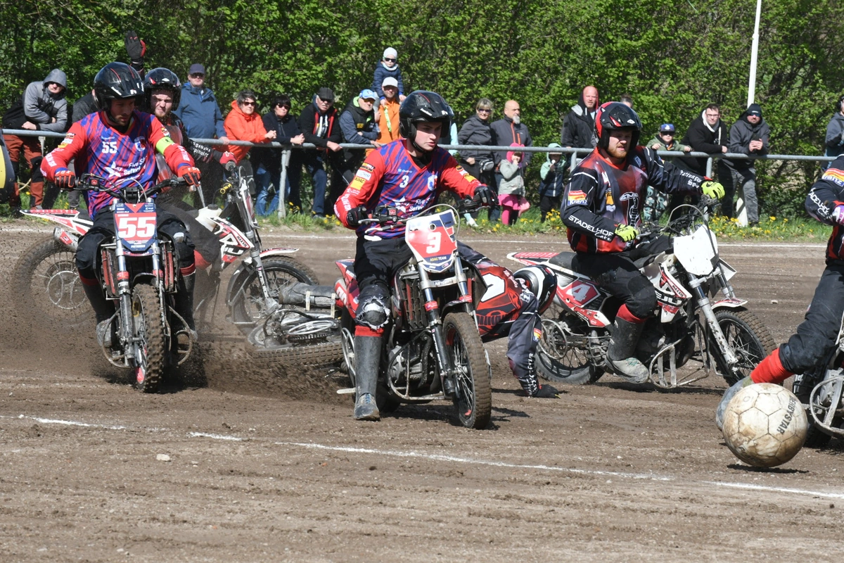 Motoball-Bundesliga: Spannende Partien am 3. Spieltag