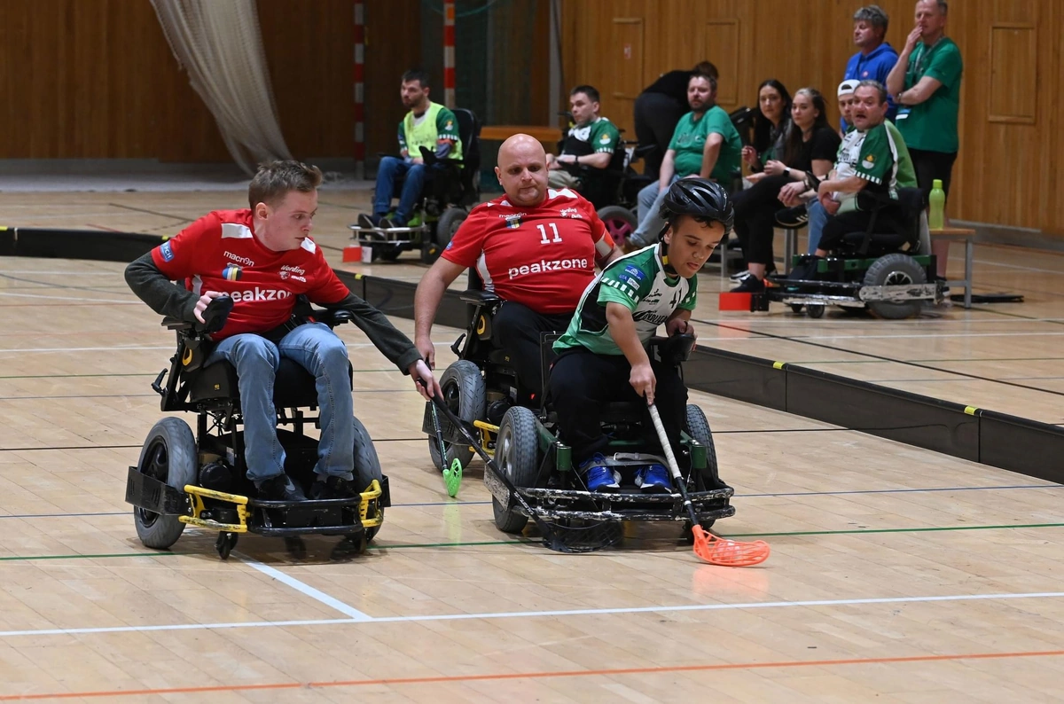 Platz 6 bei Premiere der Pilsen Powerchair Open