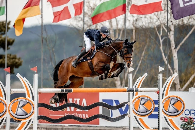 Greve und Maack beim Preis der Besten im Springen