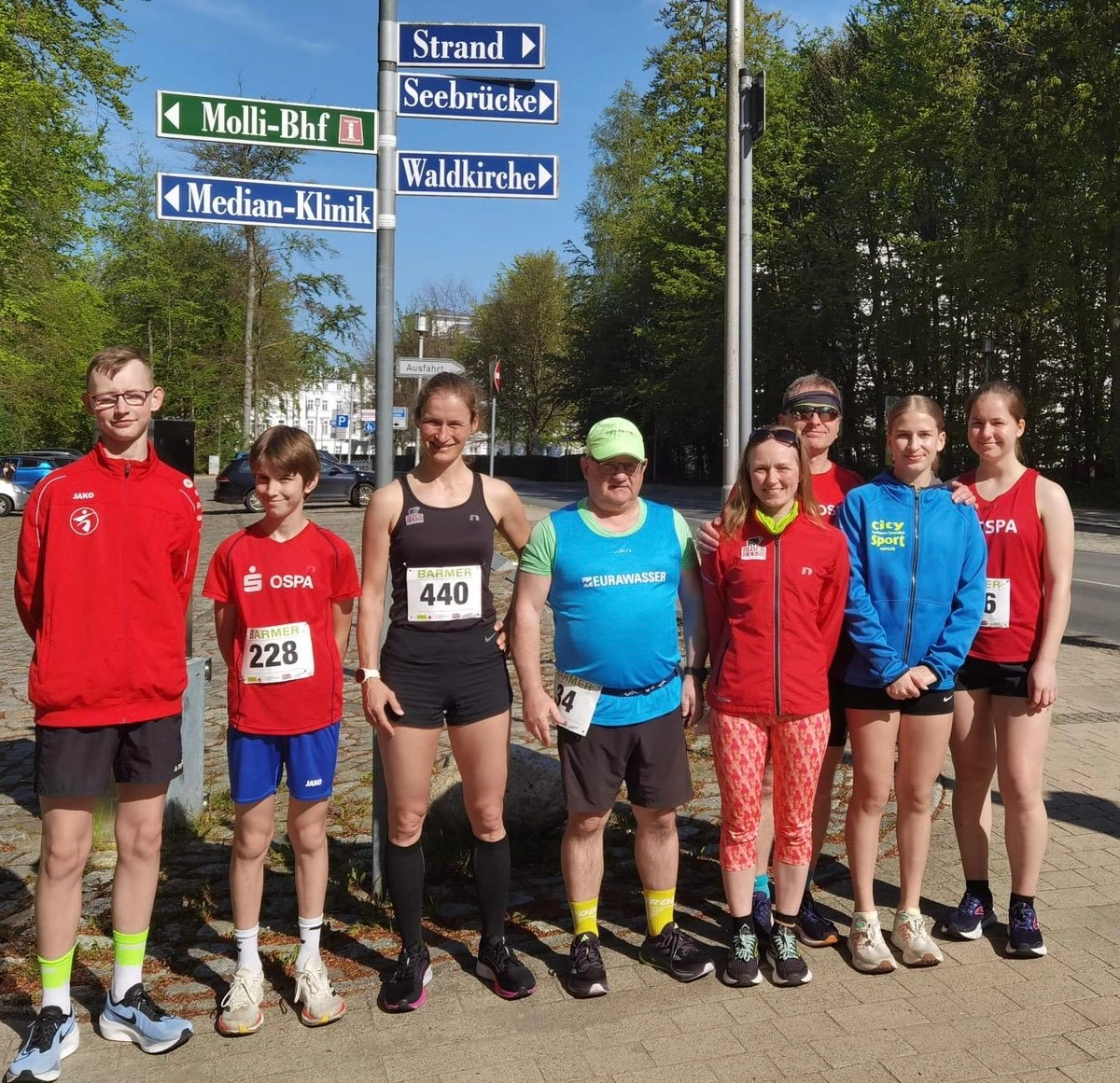 DRK-Volkslauf entlang der Mollispur