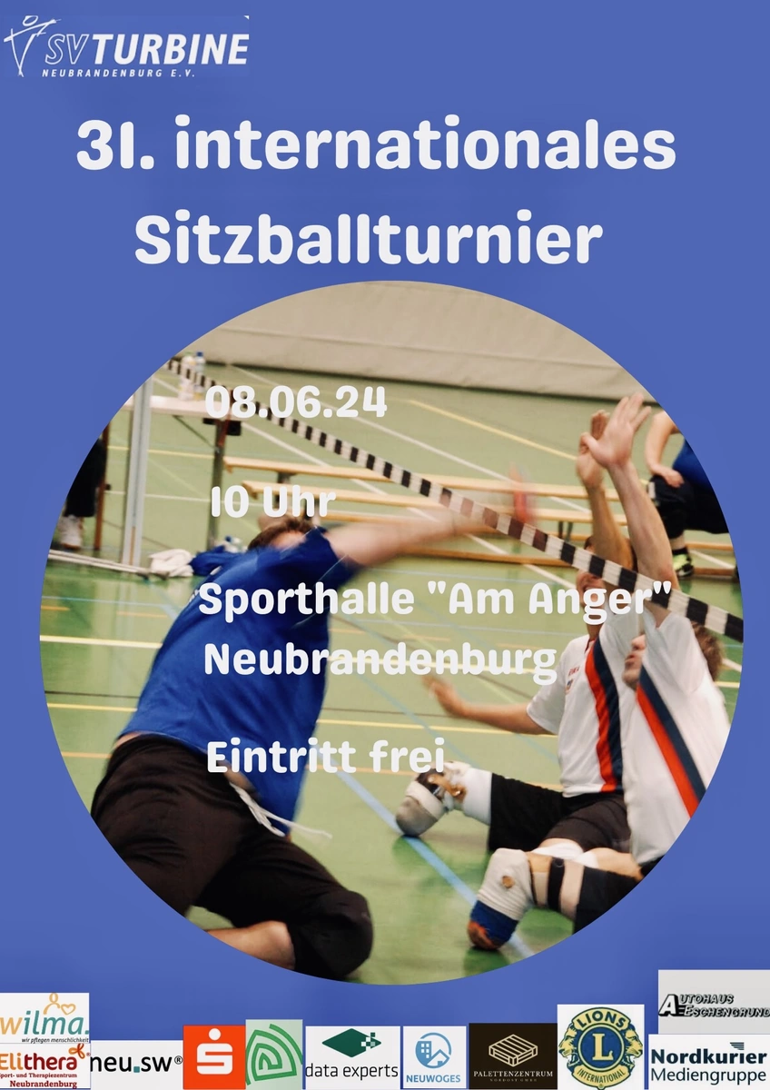 Internationales Sitzballturnier geht in seine 31. Auflage