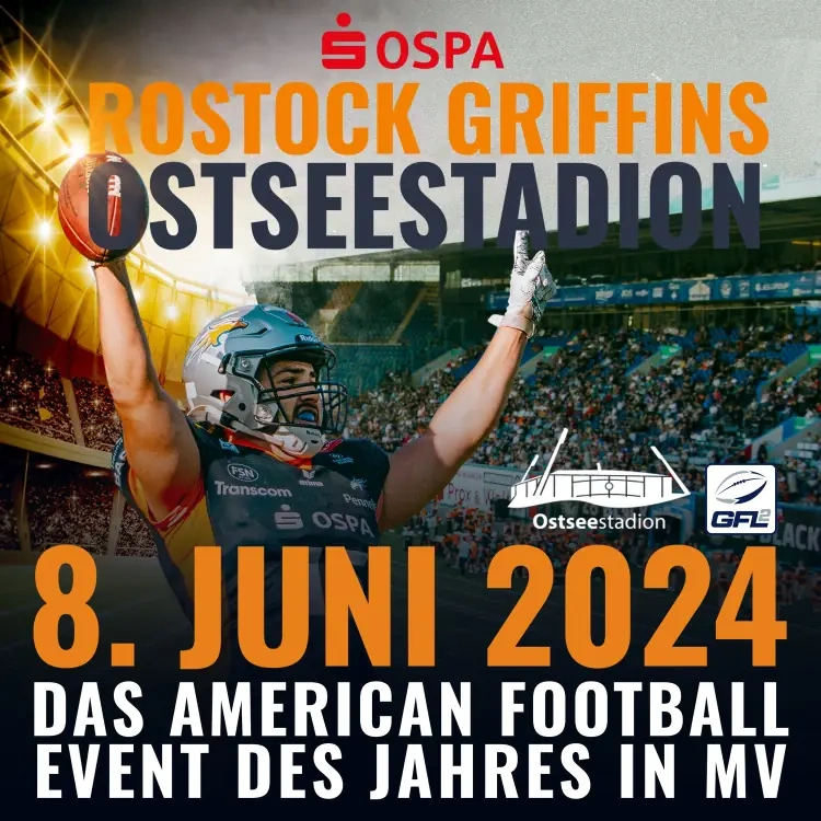 Griffins im Ostseestadion gegen die Hamburg Pioneers
