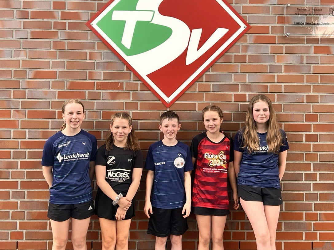 Einstand gelungen: Silber im Mädchendoppel