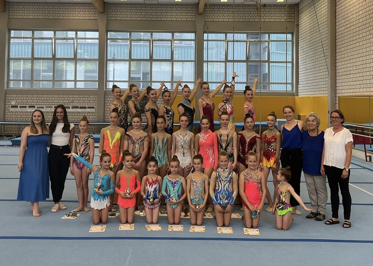 HTV-Gymnastinnen verabschieden sich in die Sommerpause
