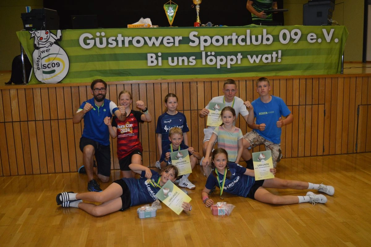Schwerin holt 3 Titel beim Güstrower Kinder- und Jugendpokal