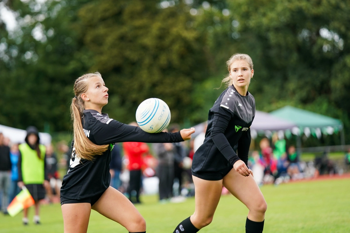 U14 Faustballerinnen sichern sich Deutschen Vizemeistertitel