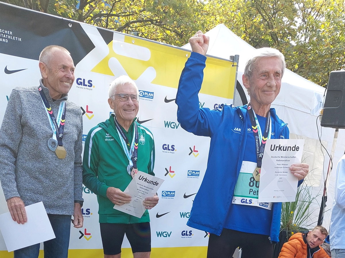 Schweriner Peter Wiesner ist neuer Deutscher Meister im Halbmarathon