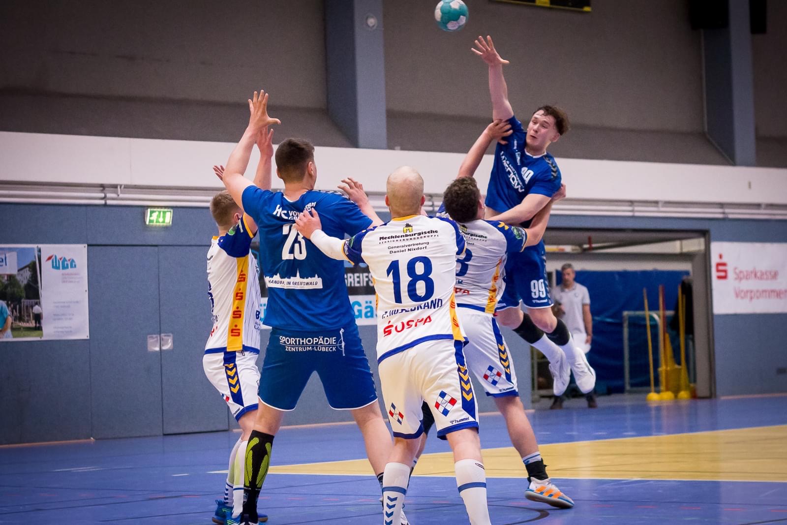 Greifswalder Handballer erwarten hitziges Duell in Schwaan