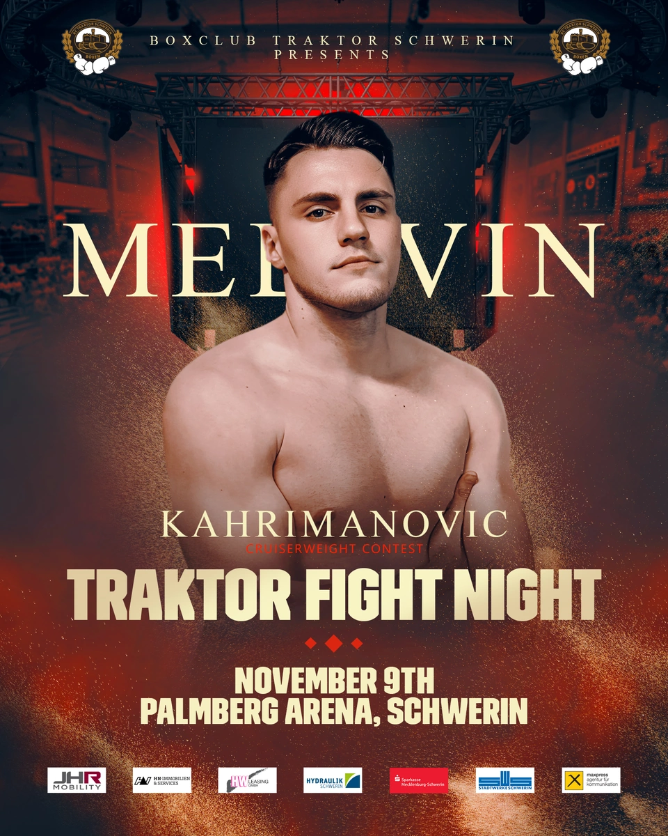 Traktor-Boxer Melvin Kahrimanovic feiert Profi-Premiere