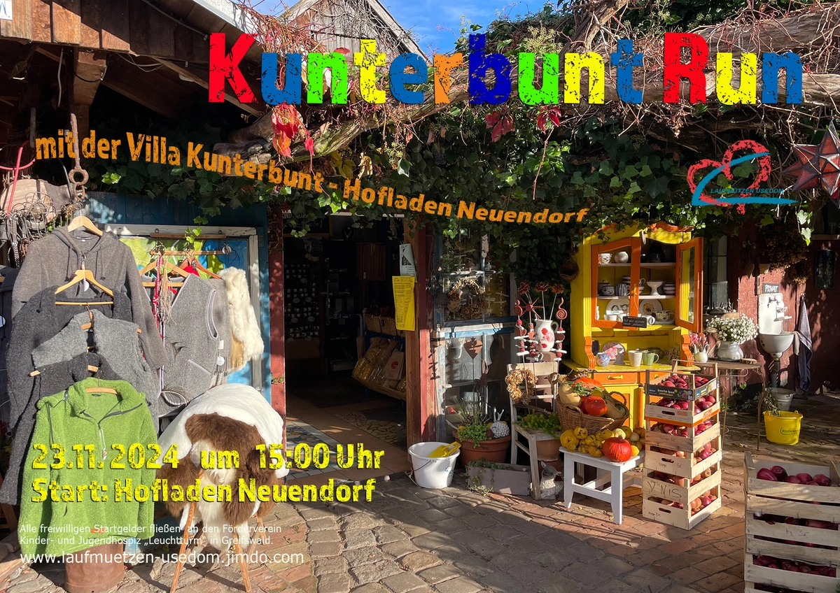 KunterbuntRun mit den Laufmützen Usedom