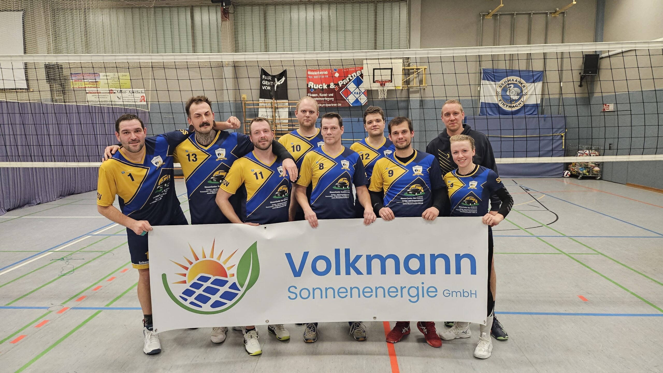 Schwaaner Volleyballer ziehen in die nächste Pokalerunde ein