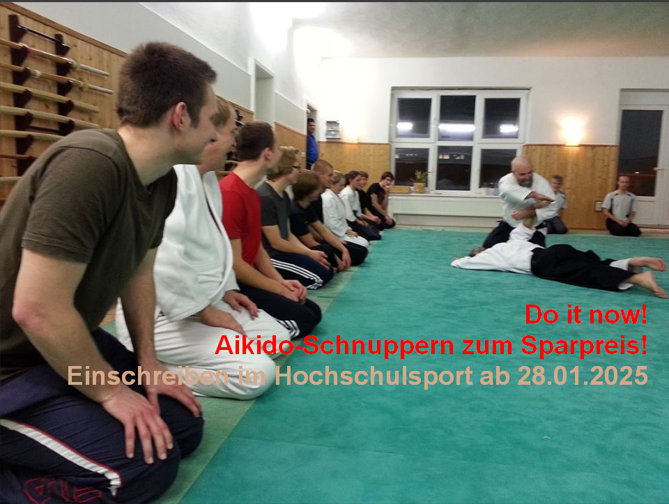 Einschreibung – Kampfkunst im Hochschulsport Rostock