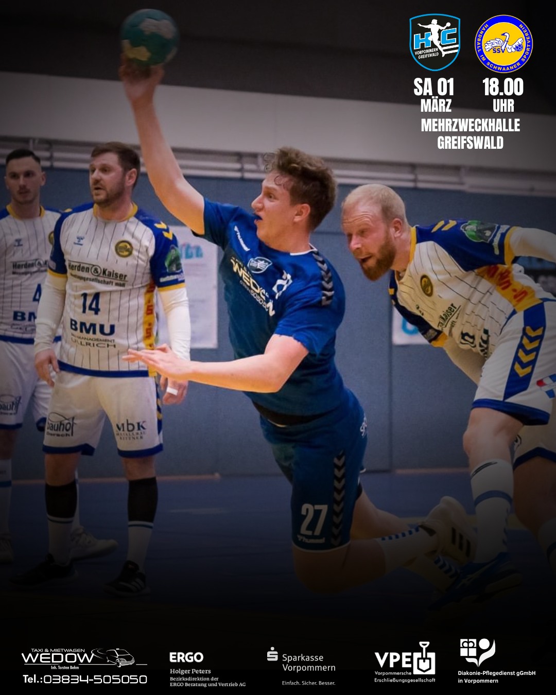 Heimspielauftakt nach der Winterpause