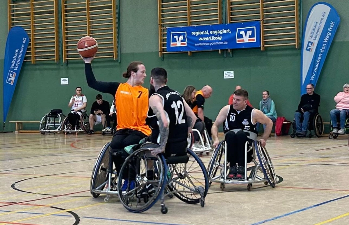 Spannende Begegnungen in der Rollstuhlbasketball-Oberliga 1