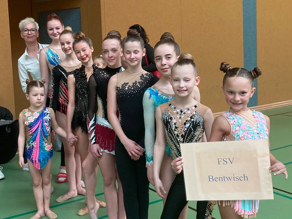 Erfolgreicher Schlosspokal für Bentwischer Sportgymnastinnen