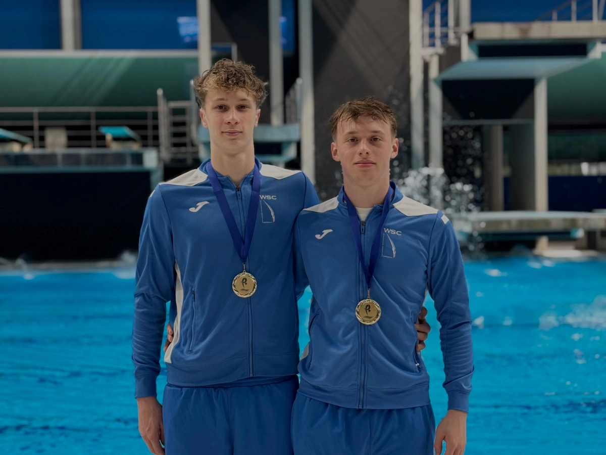 Zweimal Edelmetall für Rostocker Springer in Budapest