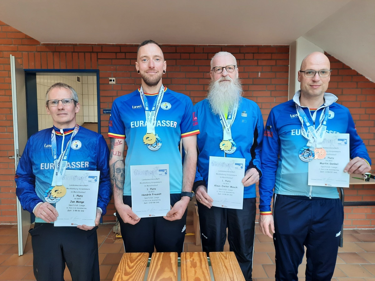 40. Ueckermünder Haffmarathon – 4 Mal Gold geht nach Laage
