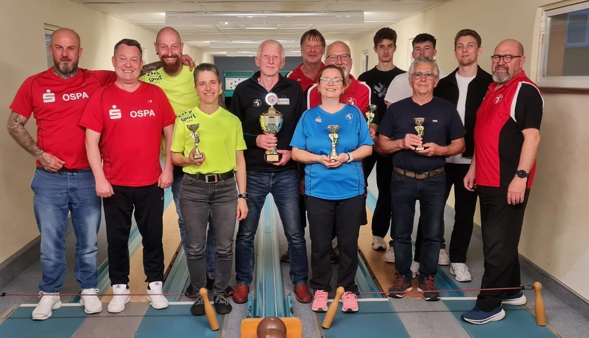 Vereinsmeisterschaft des SC Laage im Kegeln