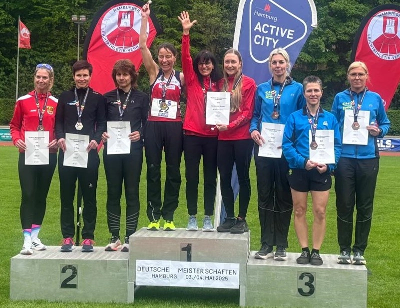 Laager Frauen holen Medaille bei Deutschen Staffelmeisterschaften