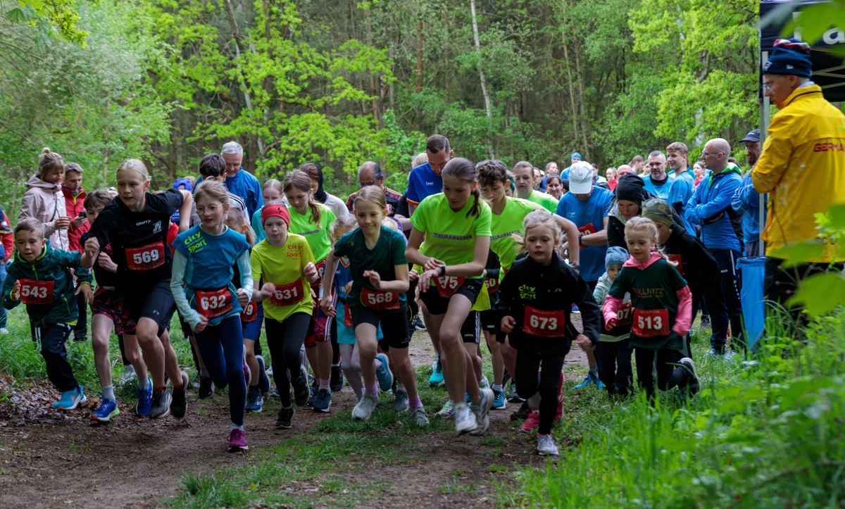 EURAWASSER Waldlauf war wieder ein tolles Erlebnis
