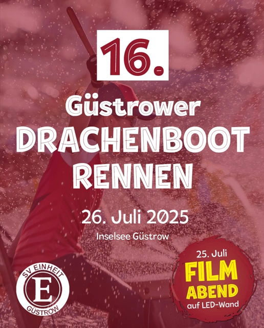 Es geht wieder los – das 16. Güstrower Drachenbootrennen steht in den Startlöchern