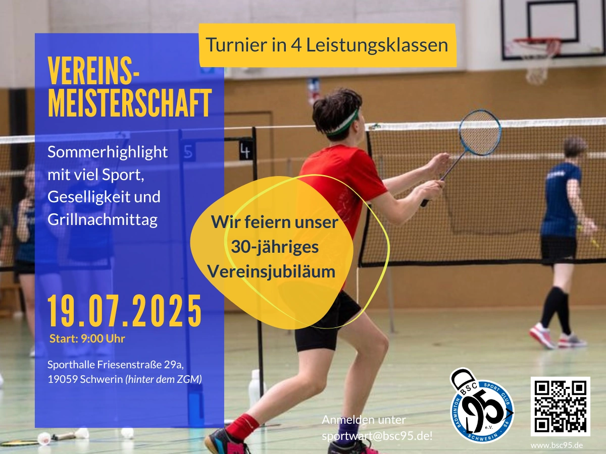 Vereinsmeisterschaft und 30-Jahr-Feier