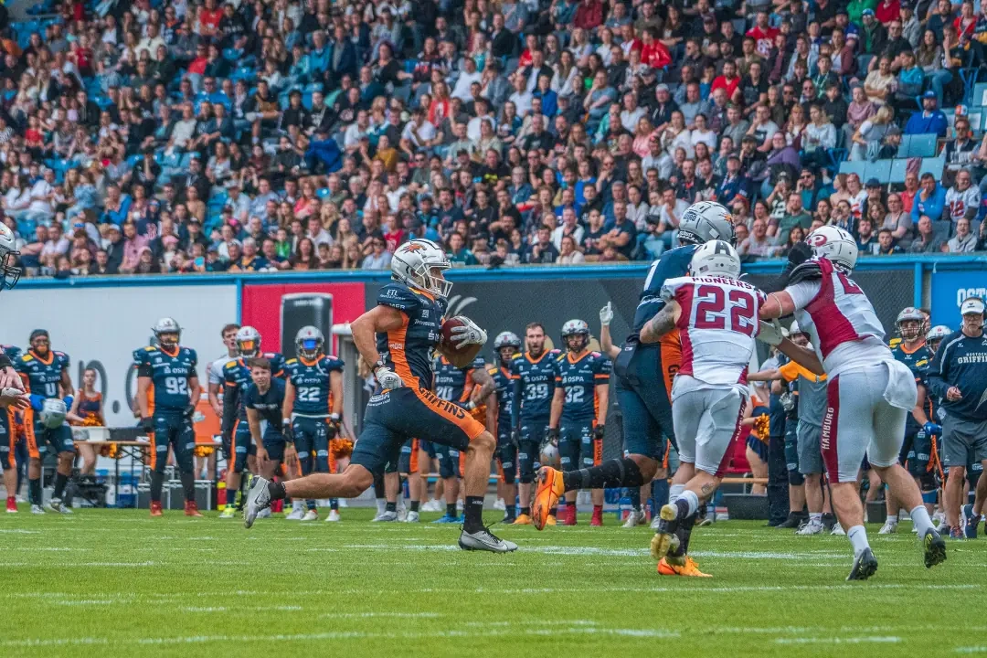 Das American Football Highlight des Jahres! Elmshorn zu Gast bei den Rostock Griffins