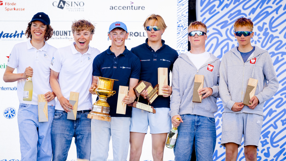 Starkes Kieler-Woche-Finish für Schweriner Segler