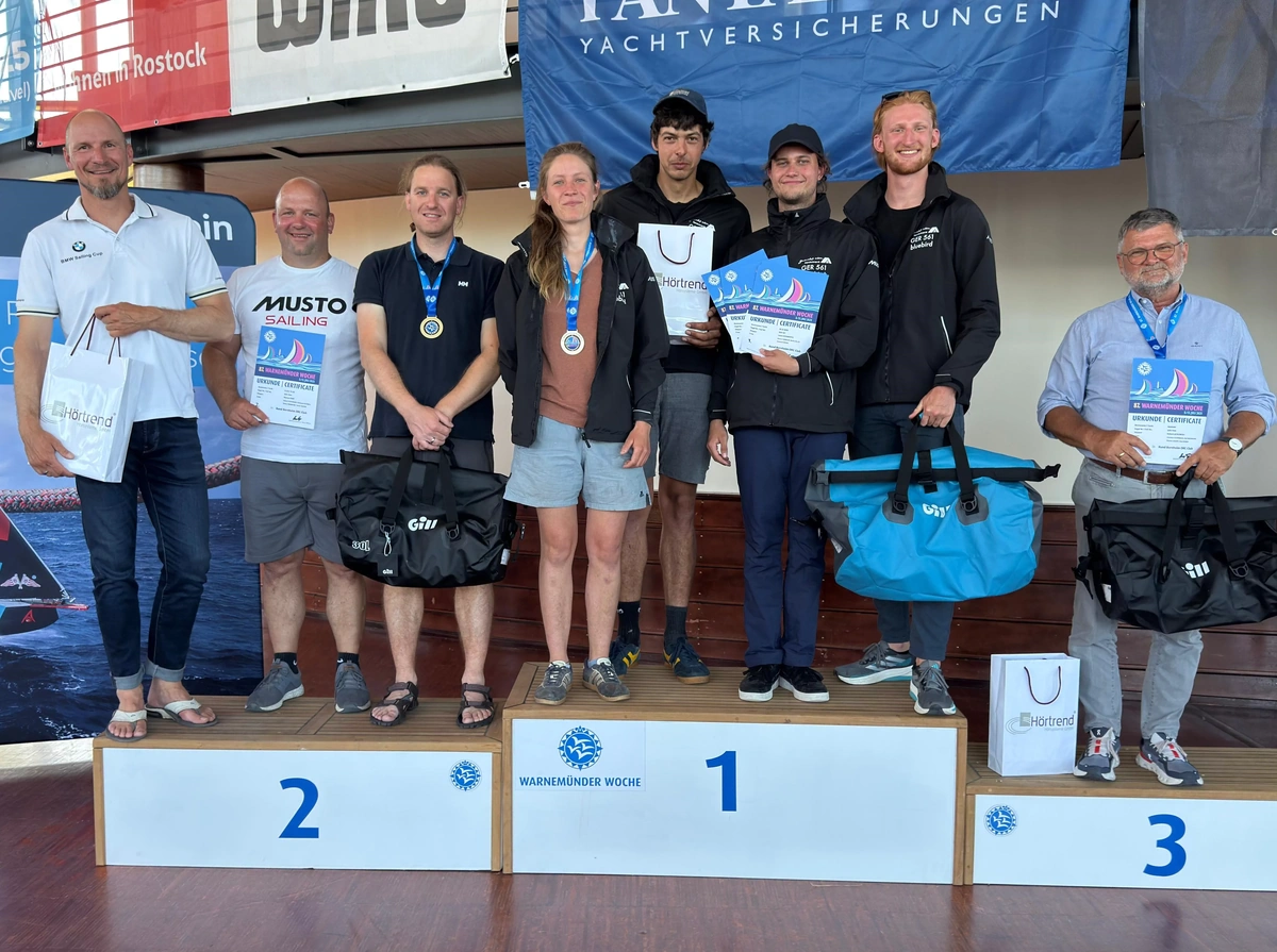 Rund Bornholm: Glücksmomente, Mast- und Ruderbruch