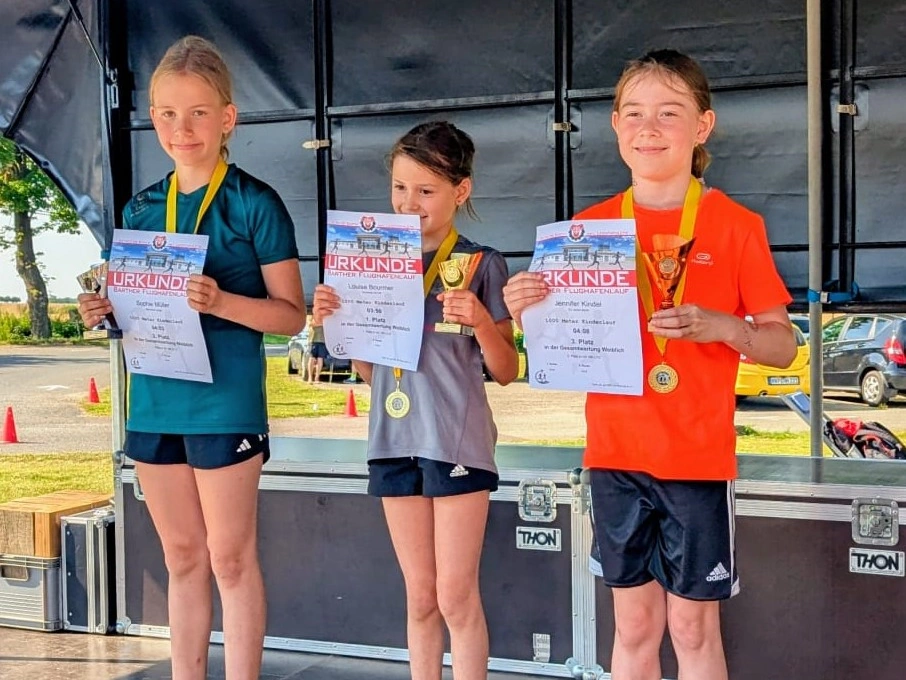 Laufen wo sonst die Flieger starten