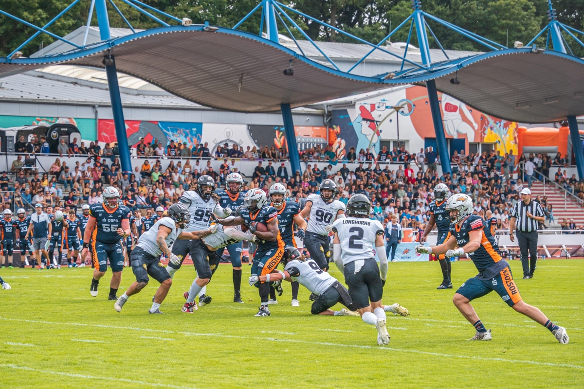 Rostock Griffins siegen weiter am WIRO Spieltag