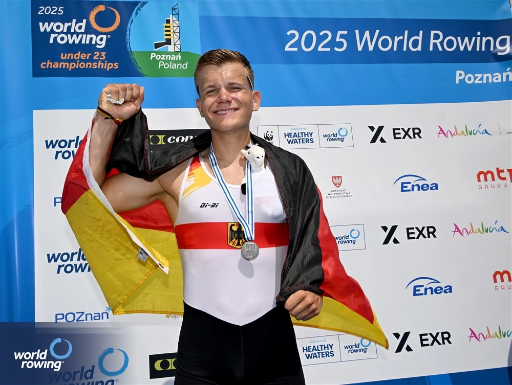 Drei Athleten, drei Medaillen