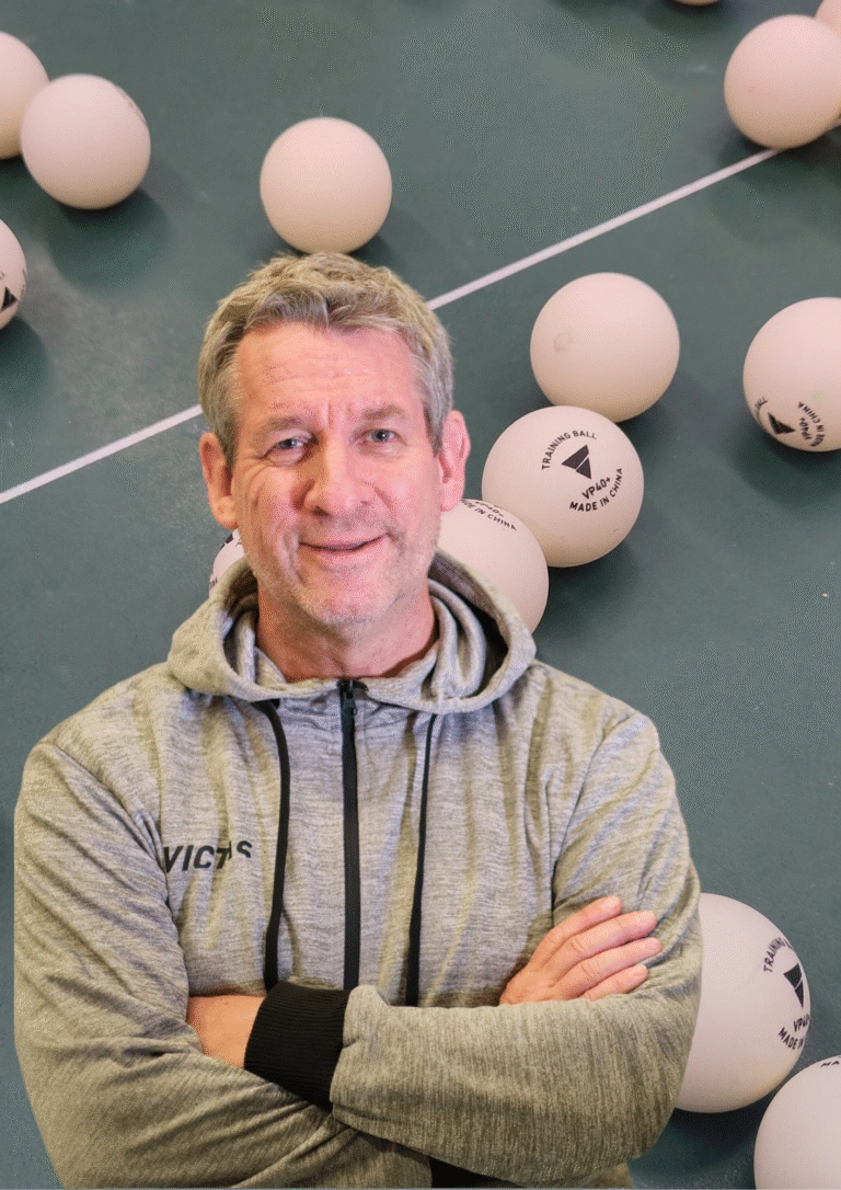 Tischtennis-Experte Thomas Dick in Schwerin