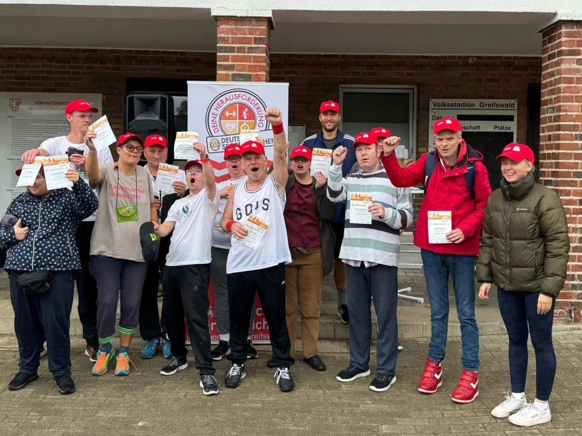 450 Teilnehmer beim Sportabzeichen-Tag in Greifswald