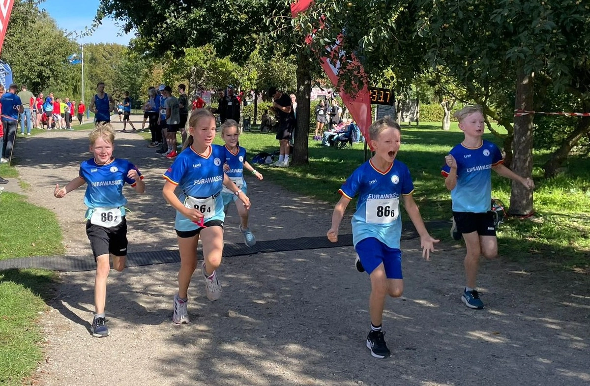 Laufcup-Punkte als Staffelteam erkämpft