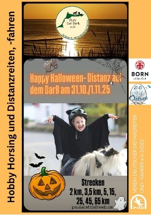 Halloween-Pferdeveranstaltungen auf dem Gut Darß
