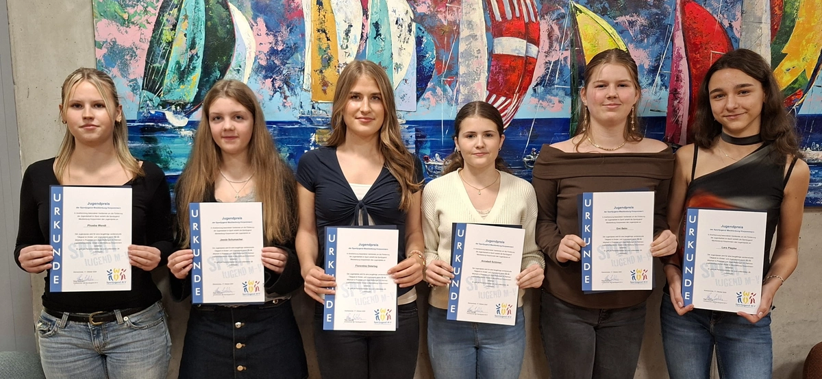Laager Mädchen durch Sportjugend M-V geehrt