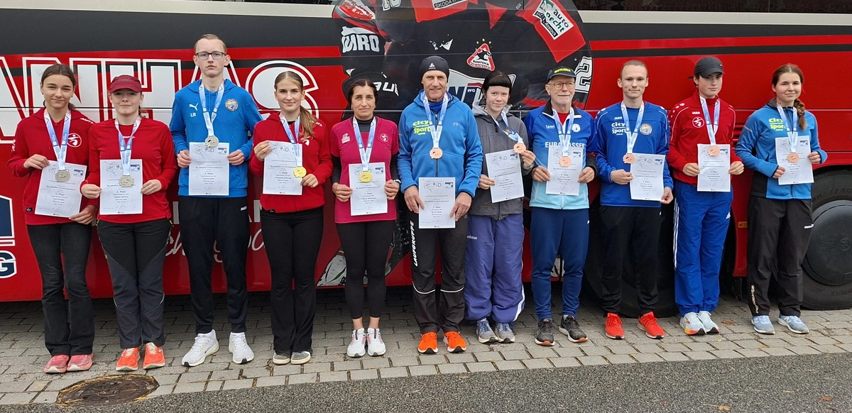 Landesmeisterschaften im Straßenlauf – 12 x Edelmetall für den SC Laage