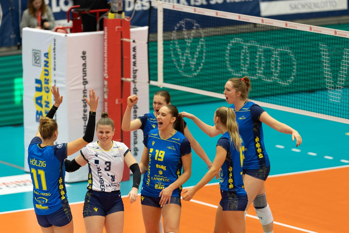 SSC Palmberg Schwerin zieht ins Viertelfinale des ZOI DVV-Pokals ein