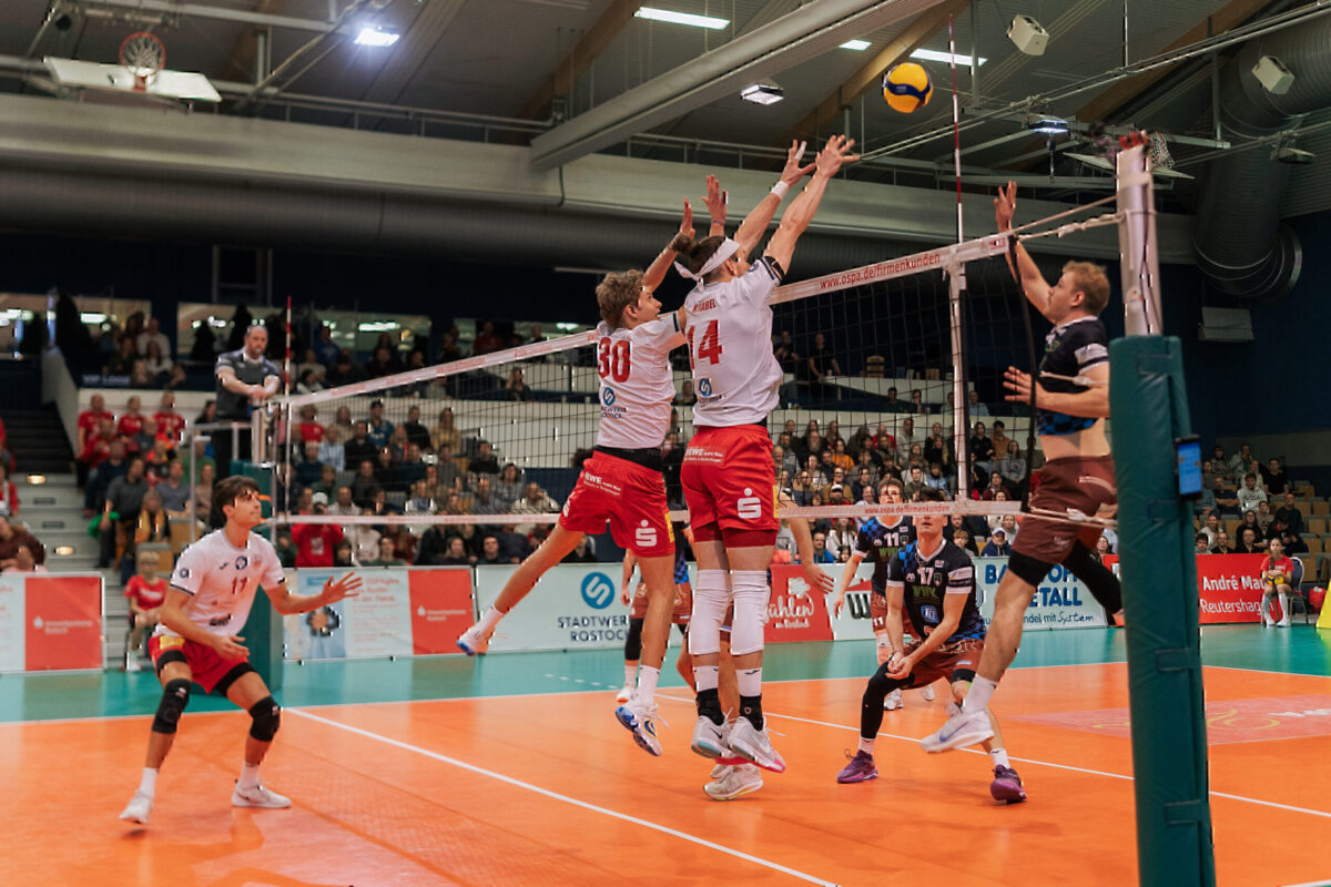 SV Warnemünde unterliegt Herrsching in drei Sätzen