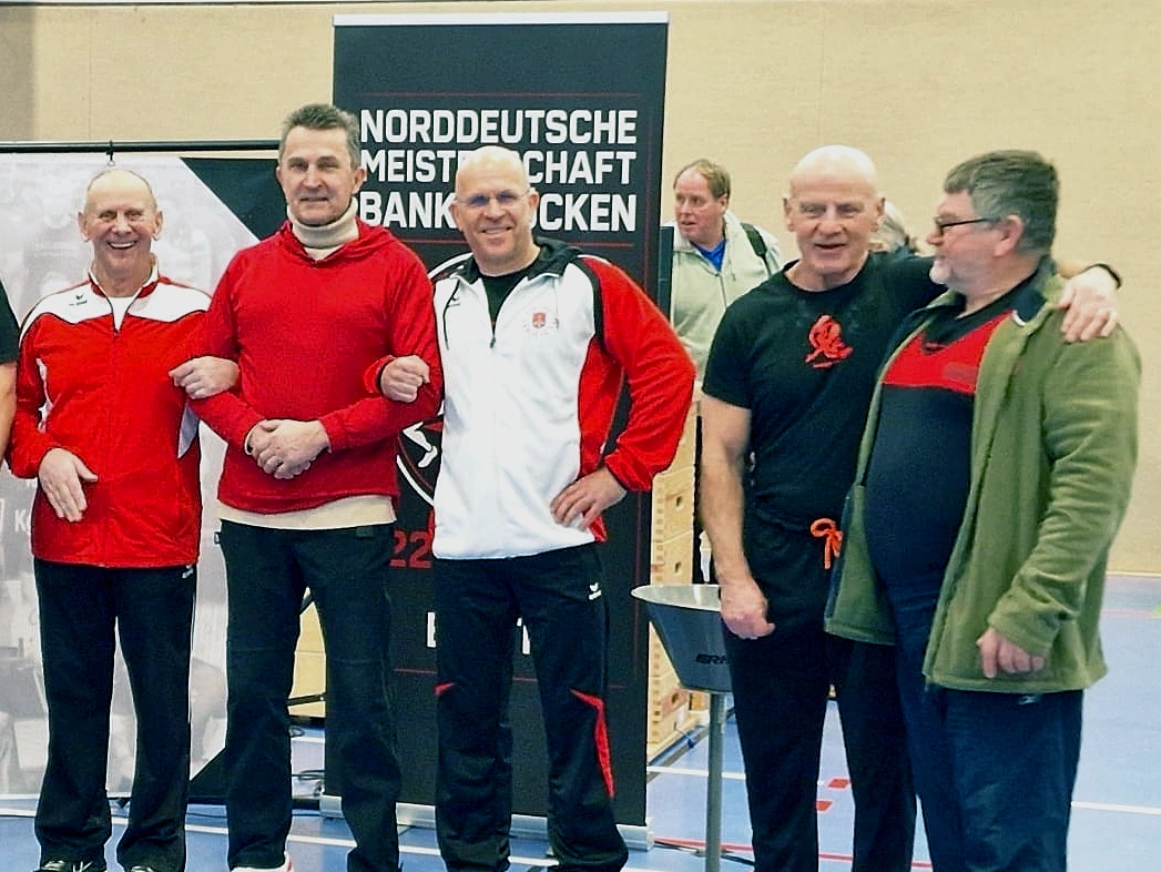 Gold-Serie für den TSV 1860: Senioren glänzen beim Bankdrücken