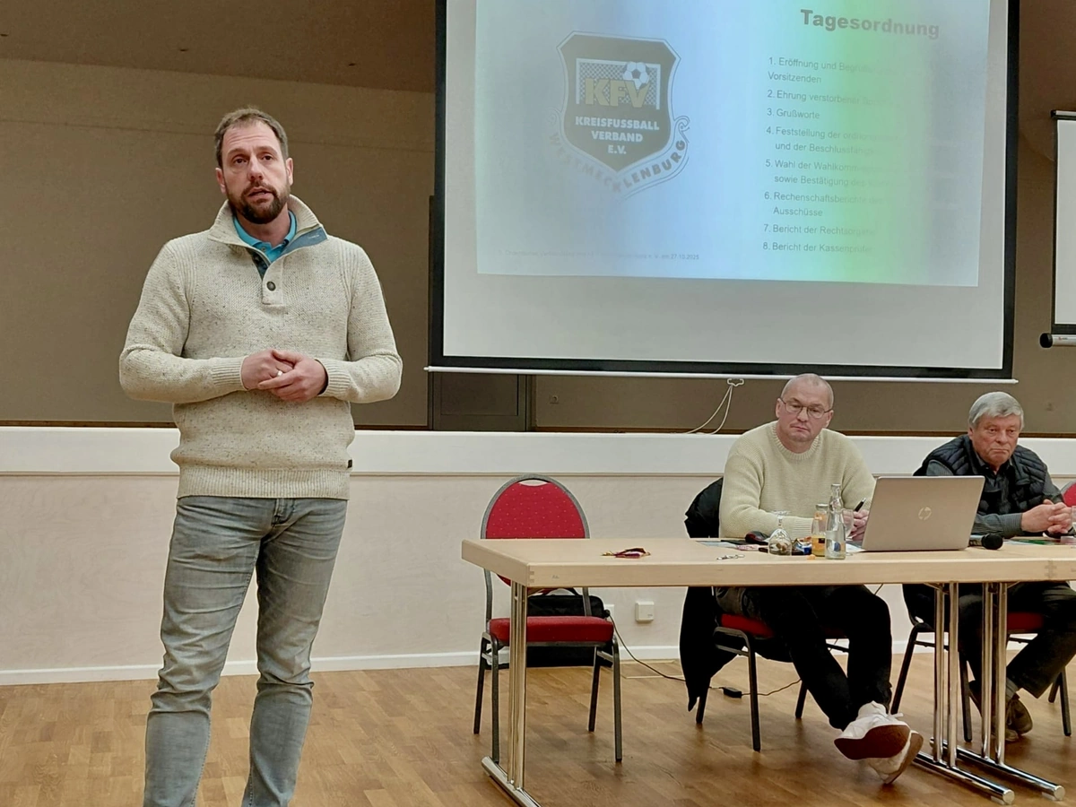 Verbandstag des Kreisfußballverbandes Westmecklenburg abgehalten
