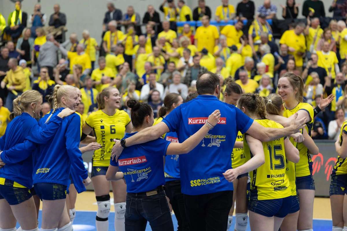 SSC Palmberg Schwerin gewinnt Tiebreak-Krimi 3:2 gegen Münster