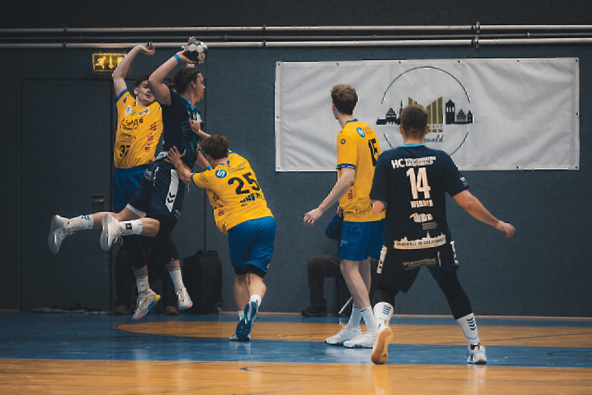 Greifswalder Handballer feiern das Ehrenamt