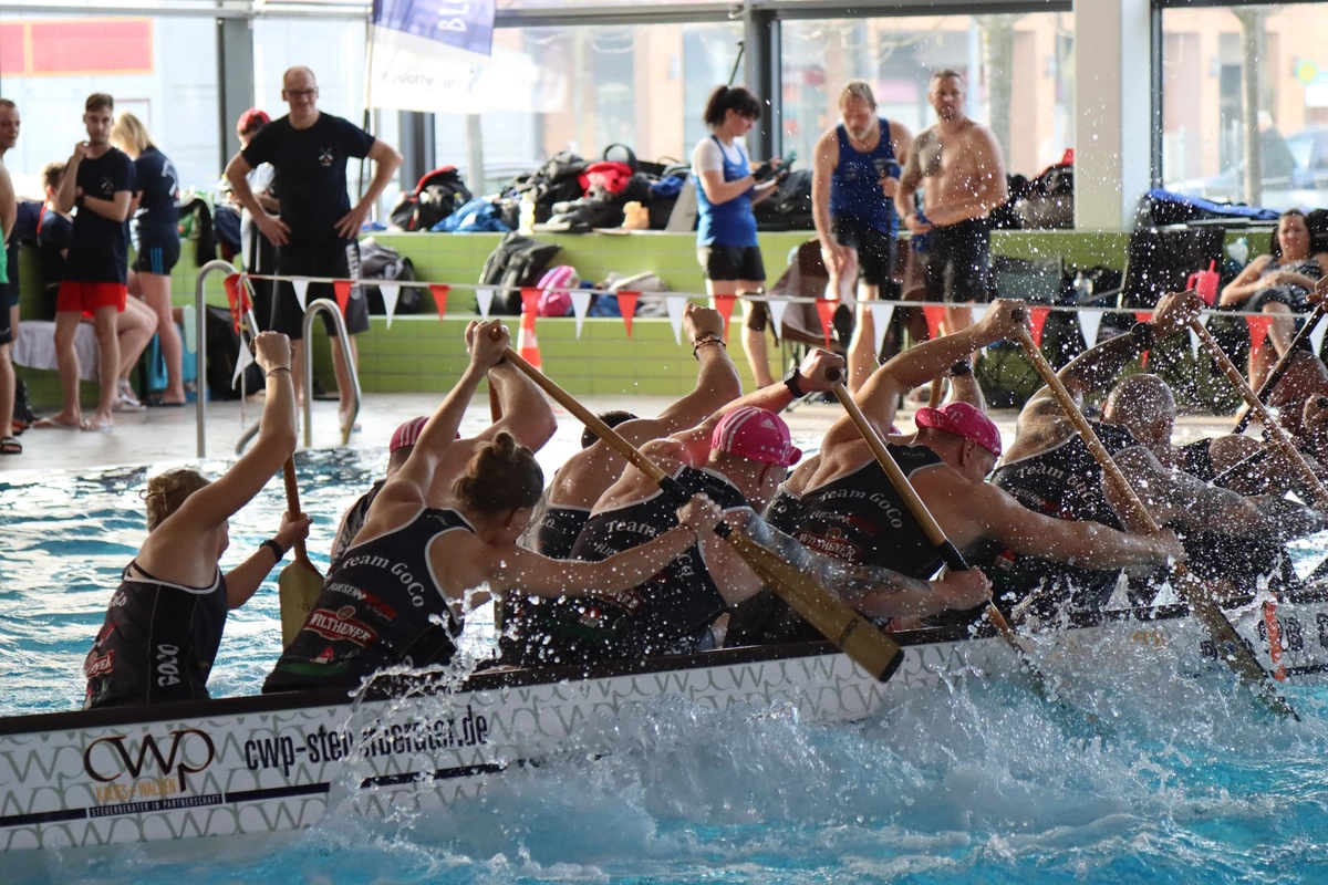 Hot Water Games 2025: Indoor-Action begeistert Drachenboot-Teams