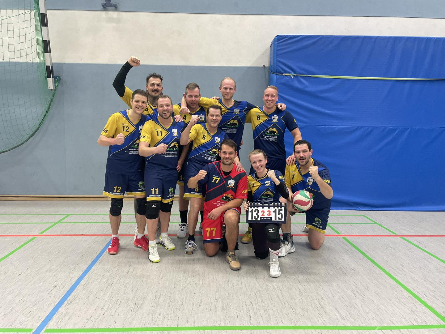 Schwaaner Mixed-Volleyballer klettern an Tabellenspitze der 1. Stadtliga Rostock