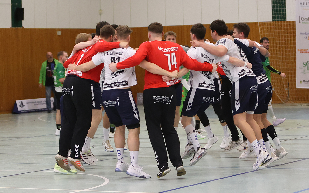 Auswärtssieg in Grünheide – HC Vorpommern-Greifswald erkämpft sich wichtige Punkte