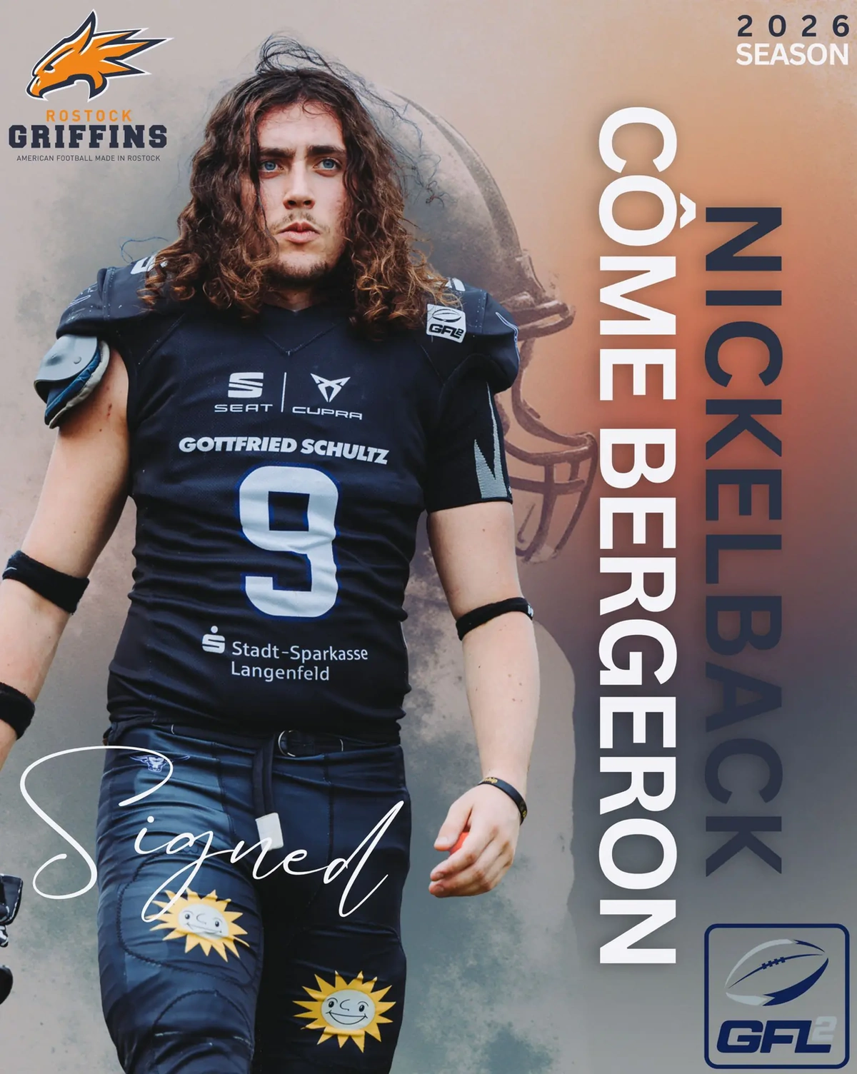 Franzose Cóme Bergeron wechselt zu den Griffins