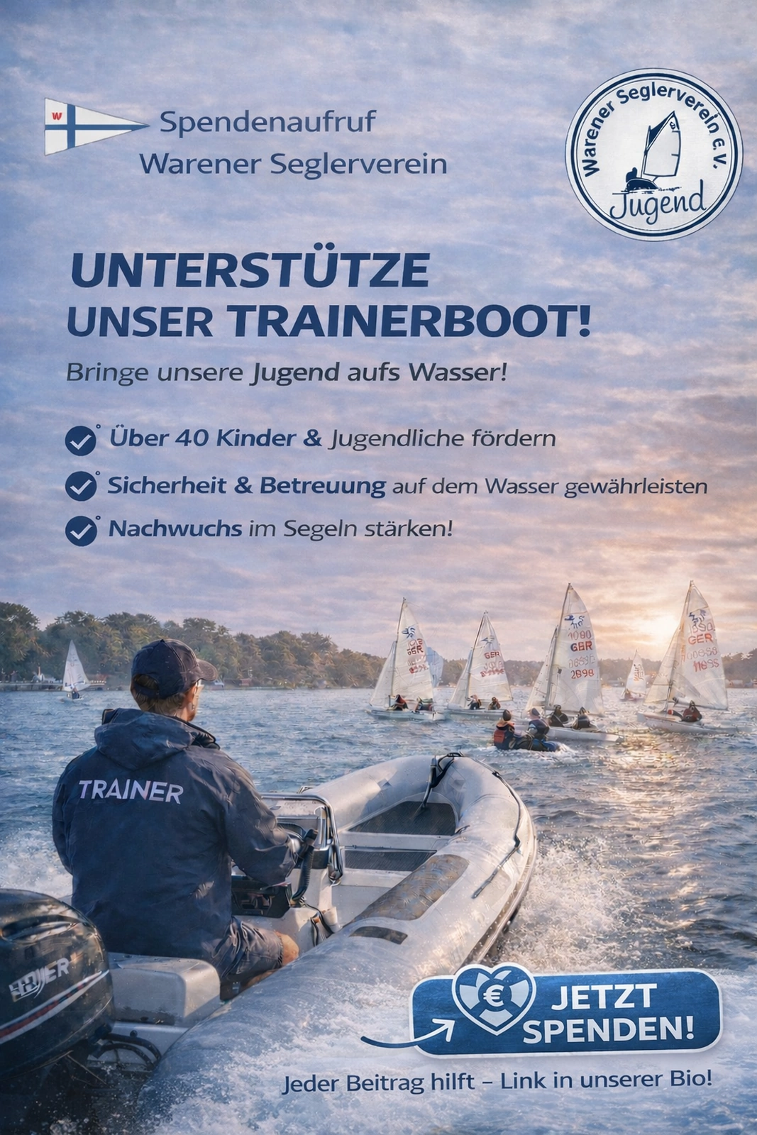 Sicherheit auf dem Wasser steht an erster Stelle