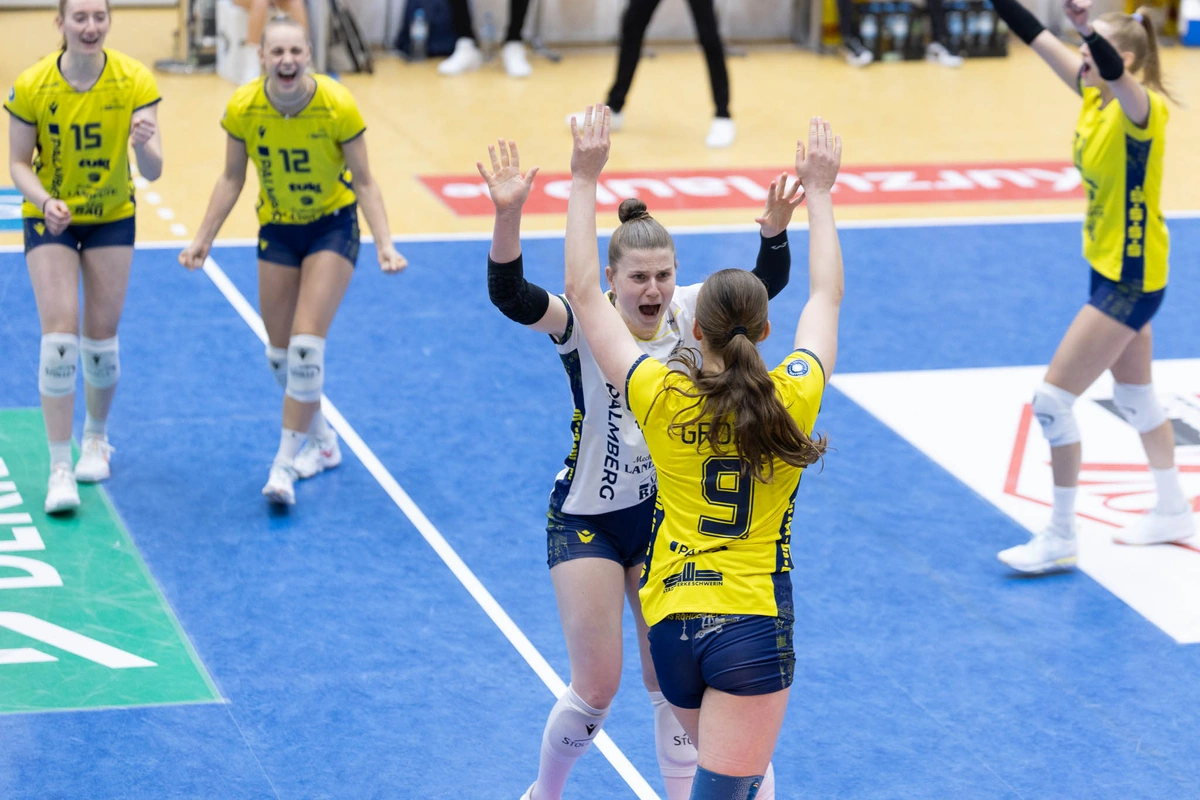 Schwerin schlägt Ladies in Black aus Aachen mit 3:0
